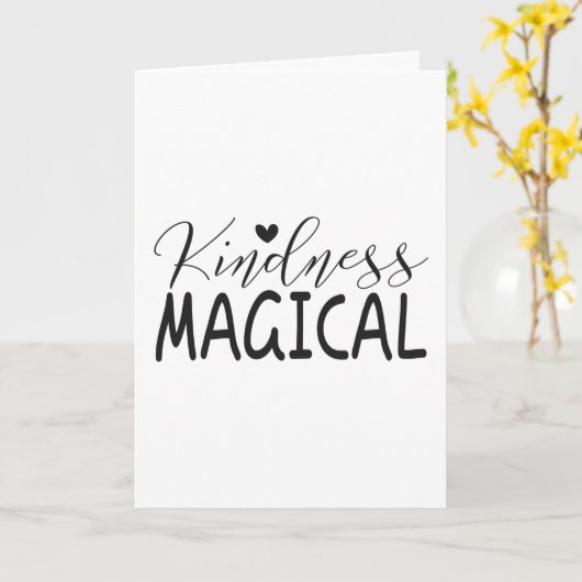 Kindness magisch kaart (Gele Bloem)