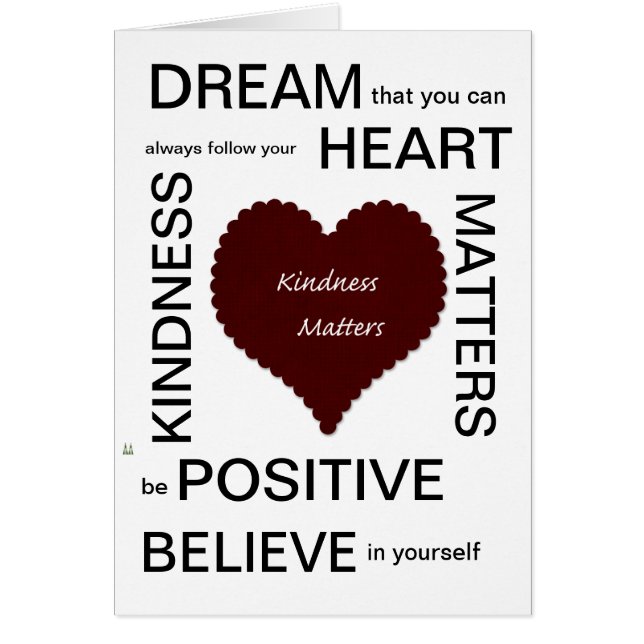 Kindness Matters (Voorkant)