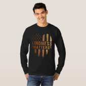 Kindness Matters Anti Bullying Diversity Inclusion T-shirt (Voorkant volledig)