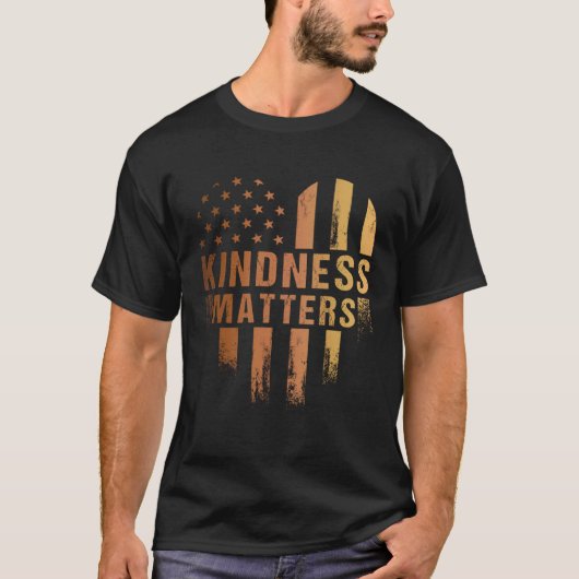 Kindness Matters Anti Bullying Diversity Inclusion T-shirt (Voorkant)