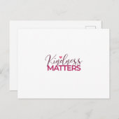 Kindness Matters Briefkaart (Voorkant / Achterkant)