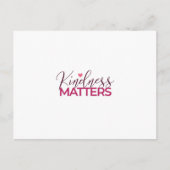 Kindness Matters Briefkaart (Voorkant)