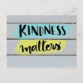 Kindness Matters Briefkaart (Voorkant)