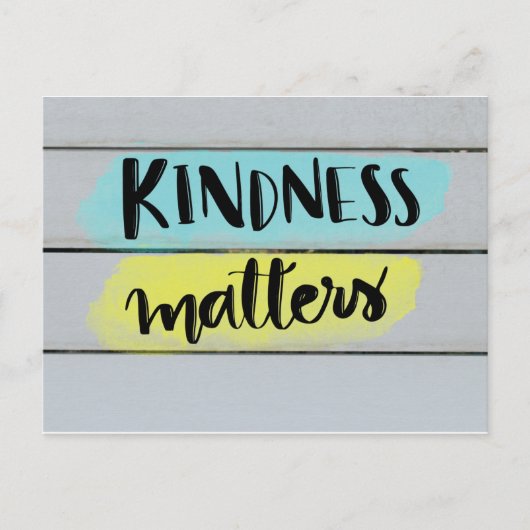 Kindness Matters Briefkaart (Voorkant)