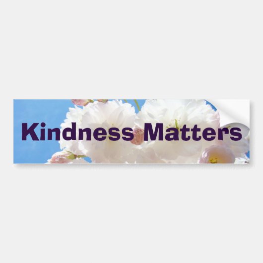Kindness Matters bumper stickers Soort inspiratie (Voorkant)