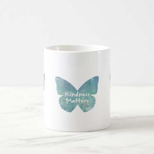 Kindness Matters Butterfly Magische Mok (Center)