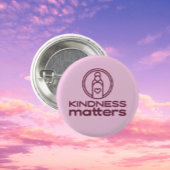 Kindness Matters Button - Een fles vriendelijkheid
