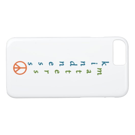 Kindness Matters Case-Mate iPhone Case (Achterkant (Horizontaal))