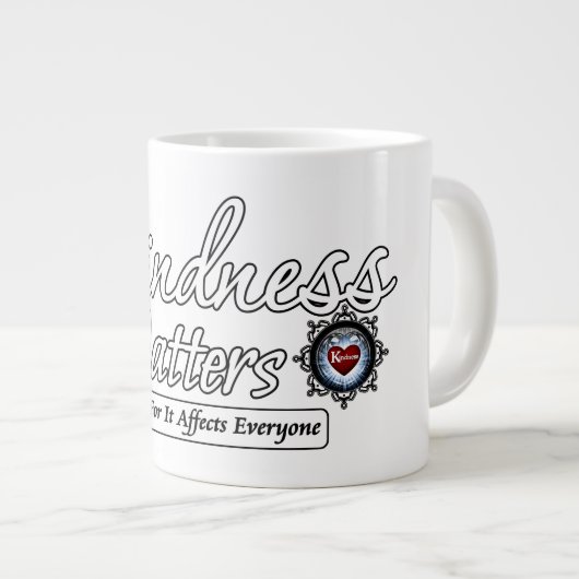 Kindness Matters Grote Koffiekop (Voorkant rechts)