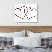 Kindness Matters Hearts Canvas Afdruk (Insitu (Slaapkamer))