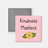 Kindness Matters - Inspirerend Magneet (Voorkant / Achterkant)