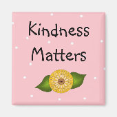 Kindness Matters - Inspirerend Magneet (Voorkant)