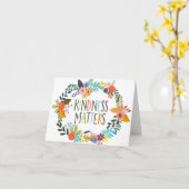 Kindness Matters Kaart (Gele Bloem)