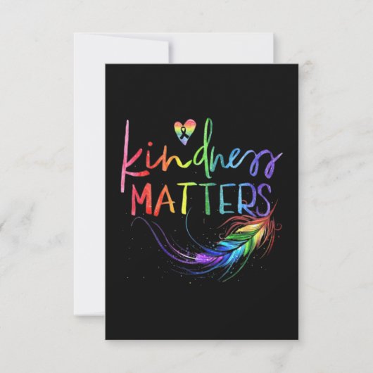 Kindness Matters Kaart (Voorkant)