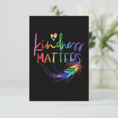 Kindness Matters Kaart (Staand voorkant)