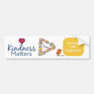 Kindness Matters - op de schoolbus Bumpersticker