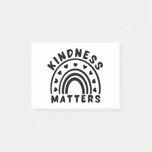 Kindness Matters Post-it® Notes (Voorkant)
