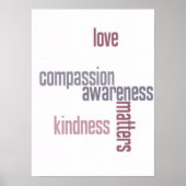 Kindness Matters Poster (Voorkant)