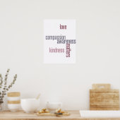 Kindness Matters Poster (Keuken)