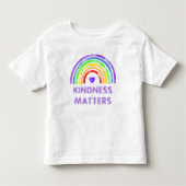 Kindness Matters | Regenboog Kinder Shirts (Voorkant)