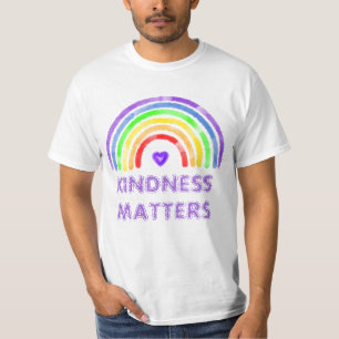 Kindness Matters   Regenboog T-shirt