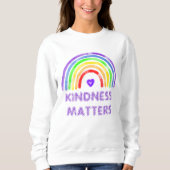 Kindness Matters | Regenboog Trui (Voorkant)