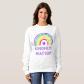 Kindness Matters | Regenboog Trui (Voorkant volledig)