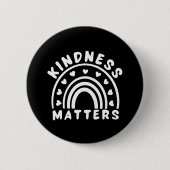 Kindness Matters Ronde Button 5,7 Cm (Voorkant)