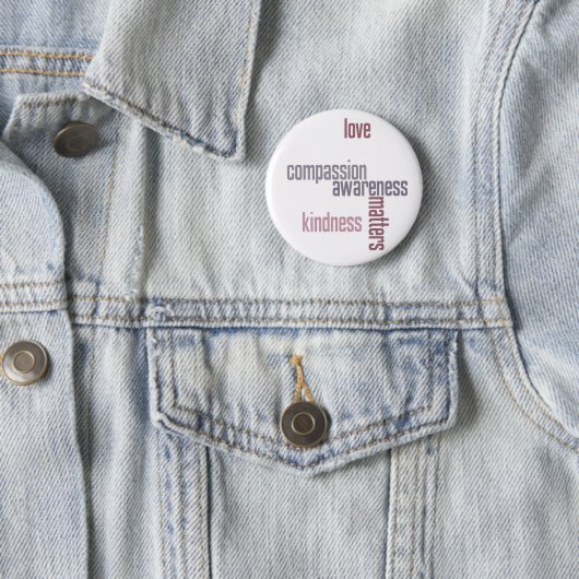 Kindness Matters Ronde Button 5,7 Cm (In situ)