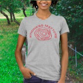 Kindness Matters Shirt – Abstract Red Rose Design
