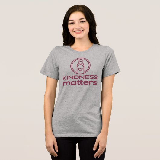 Kindness Matters Shirt – Een fles vriendelijkheid (Voorkant volledig)