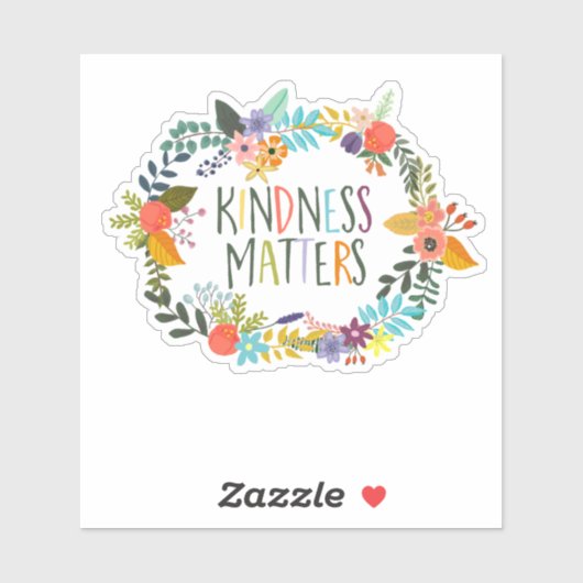 Kindness Matters Sticker (Vel)
