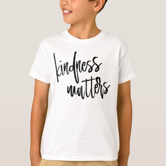 Kindness Matters T-shirt (Voorkant)