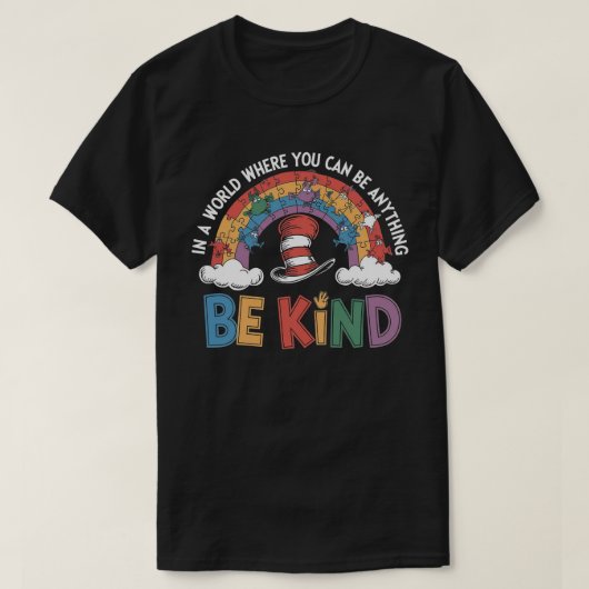 Kindness Matters T-shirt Autisme Bewustzijn T-shir (Design voorkant)