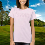 Kindness Matters T-shirt – met bloemontwerp