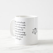 KINDNESS MOTIVATIE KOFFIE MOK 11OZ (Voorkant links)