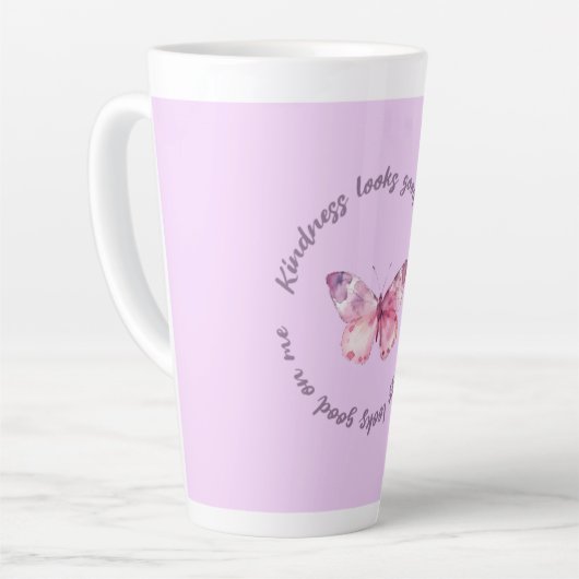 Kindness Mug“Kindness Looks Good On Me” Coffee mug Latte Mok (Linkerhoek)