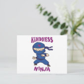 Kindness Ninja, Fight against Bullying Briefkaart (Staand voorkant)