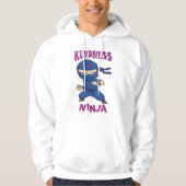 Kindness Ninja, gevecht tegen pesterijen Hoodie (Voorkant)