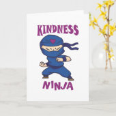 Kindness Ninja, gevecht tegen pesterijen Kaart (Gele Bloem)