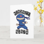 Kindness Ninja, gevecht tegen pesterijen Kaart (Gele Bloem)