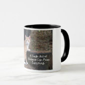 Kindness Oranje Tabby Cat 11 oz Mok (Voorkant rechts)