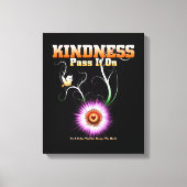 KINDNESS - pas het op de druk van het Canvas over (Voorkant)