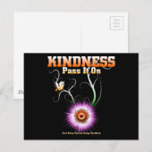 KINDNESS - pas het over het sterkste hart Briefkaart (Voorkant / Achterkant)