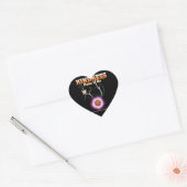 KINDNESS - pas het over het sterkste hart Hart Sticker (Envelop)