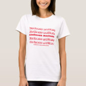 Kindness past Inspirerend Citaat aan T-shirt (Voorkant)