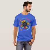 Kindness Peace Equality Love Hope Diversity Human  T-shirt (Voorkant volledig)