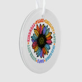 Kindness Peace Love Hope Diversity Human Human Ornament (voorkant)
