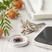 Kindness Peace Love Hope Diversity Human Human Sleutelhanger (Zijkant)