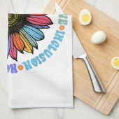 Kindness Peace Love Hope Diversity Human Human Theedoek (Quarter Fold)